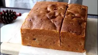 Soft Moist Brandied Fruit Cake
