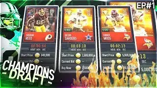 MADDEN MOBILE 18 DRAFT CHAMPIONS!!! (EPISODE 1)