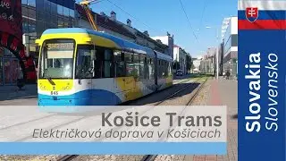 Ko&scaron;ice Trams, Slovakia / Električkov&aacute; doprava v Ko&scaron;iciach, Slovensko