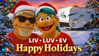 24 декабря 2025 г. Счастливых праздников от LIV &bull; LUV &bull; EV 🎄 Жизнь в электрическом автодоме