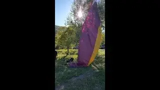 Paragliding crash accident  parapendio parpanta crash