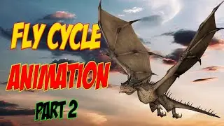 Dragon fly cycle Animation (Part 2)