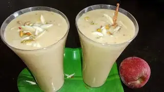 💁🏻&zwj;♀️Quick and Easy Apple Milkshake Recipe in Tamil (3-Ingredient Apple Shake) Health Drink recipe 