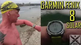 GARMIN FENIX 8 SOLAR IN VIENNA - ICE SWIM TEST IN THE COLD DONAU - INDOOR POOL SWIM STADTHALLE WIEN
