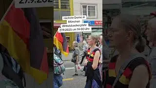 n&auml;chste Demo in#m&uuml;nchen 27.9.2025 #video