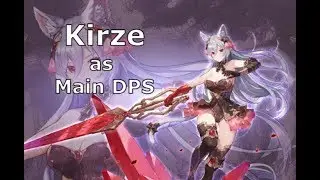 [King's Raid] Kirze with ut2 vs Dark Legion Black Knight PvE