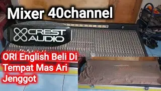 Preview Mixer CREST AUDIO 40ch Built Up Original English