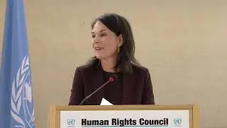 HRC55 | Анналена Бербок, министр иностранных дел Германии