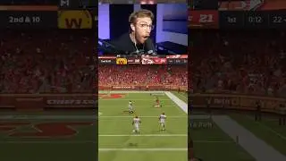 Is this the longest throw in Madden? | Madden 25 #madden25 #nfl #shorts