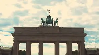 Berlin Clouds at Brandenburg Gate | Relaxing Piano & Ambient Music for Studying, Focus & Calm