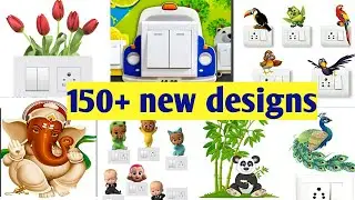 Switchboard painting ideas/wall painting ideas/switchboard art/switchboard decoration ideas/stickers