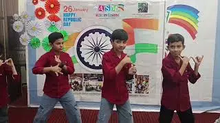 Republic day celebration Amazing dance performance from the student#india #republicday#youtube  