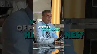 Какой процент людей имеет частные самолеты?