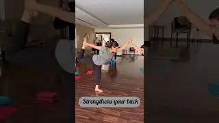 Benefits of doing natraj asana / dancing pose 🧘&zwj;♀️ #yogapractice