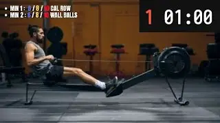 EMOM CROSSFIT // HYROX // TIMER 10 MIN // MUSIC MIX