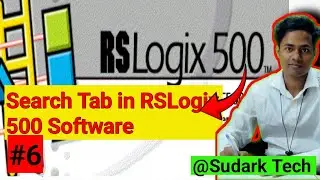 RSLogix 500 Programming Tutorial | Search Tab | Sudark Tech #RSLogix