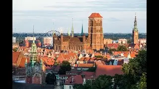 Gdansk, une ville remplie d'histoire où la 2ième guerre mondiale à commencée (Pologne 2016)