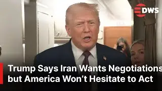 ‘THEY CALLED US’: Trump Says Iran Wants to Negotiate as U.S. Keeps Military Option Open | AC1E
