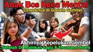 Anak Bos Kena Mental Ceweknya Di Godain Gembel Akhirnya Kepelukan Gembel Setelah Di Mainkan Lagu