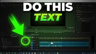 How to Type Text and Change the Color and Font (Premiere Pro 2026, Basic Tutorial)