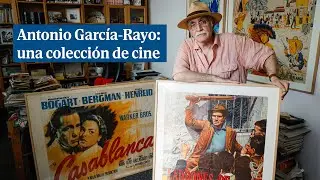 El periodista cinéfilo que atesora una colección increíble: del bastón de Buñuel a miles de carteles