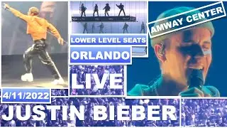 Justin Bieber - Justice Tour (full set) Live in Orlando 4/11/22 HD