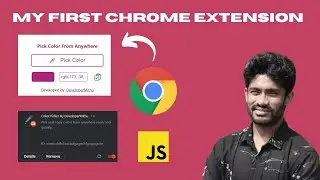 I built my first google chrome extension | HTML CSS JS