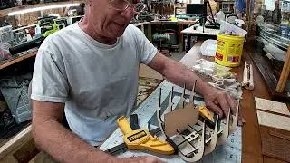 Wooden Model Ship San Francisco build #2