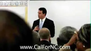 Cunningham speaks in Elizabethtown