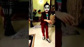 little boy joker dance.by smartyRk #jokersong.#djremix#jokermakeup#jokers#jokerdance