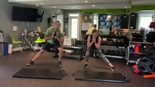 At-home 45 min. workout (equipment optional)