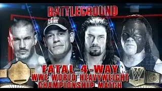 WWE Battleground 2014 Review