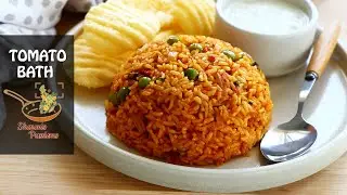 Tomato Bath Recipe (Karnataka Style)
