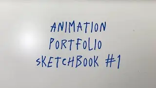 Animation Portfolio Sketchbook #1 | Gesture/Exercise