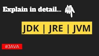 #4. What is JDK|JRE|JVM ???