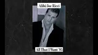 Joe Ricci - All That I Need '85
