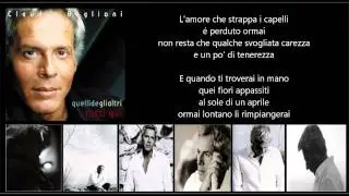 CLAUDIO BAGLIONI - La canzone dell'amore perduto