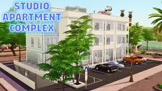 The Sims 4 Studio Apartment Complex Build! 🏢🌞
