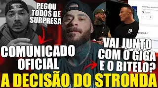 E AGORA?! STRONDA DECIDIU SAIR JUNTO A BITELO E GIGA DA GROWTH PARA MAX? FF FAZ COMUNICADO E MAIS