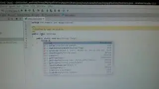 How to run Java programs in Android Studio