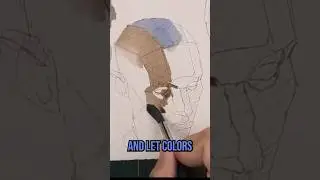 СОВЕТ ПО ЖИВОПИСИ - КАК ВИДЕТЬ свет и тень 🎨 #акварель #живопись #шорты
