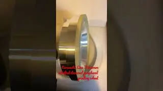 D250mm vitrified diamond peripheral grinding wheel for Ewamatic Line peripheral grinding machine