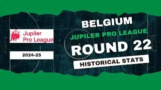 Belgium | Jupiler Pro League Stats Round 22 2024-25 | Historical Stats | OverGolStats