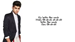 One Direction - Better Than Words (Lyrics And Pictures) (Fabulous Magazine 2011 Pictures Version)