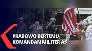 Prabowo Subianto Menyambut Komandan Armada Militer AS di Kemenhan