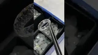 Pure moissanite rings   #moissanite