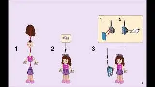 LEGO Friends 41307 - Olivia's Creative Lab - Building Instructions