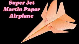 How To Make Super Sonic Jet Real Flight Paper Airplane | Origami