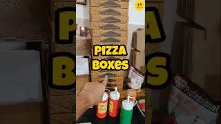 Pizza boxes kitne ka aur kaha se leta hu m #shorts #zomatofood #cloudkitchen #viral #pizza #minivlog