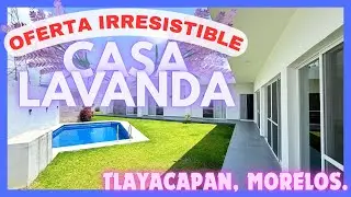 EN VENTA CASA LAVANDA 🪻‼️A UN SÚPER PRECIO 🤩 TLAYACAPAN, MORELOS 📍